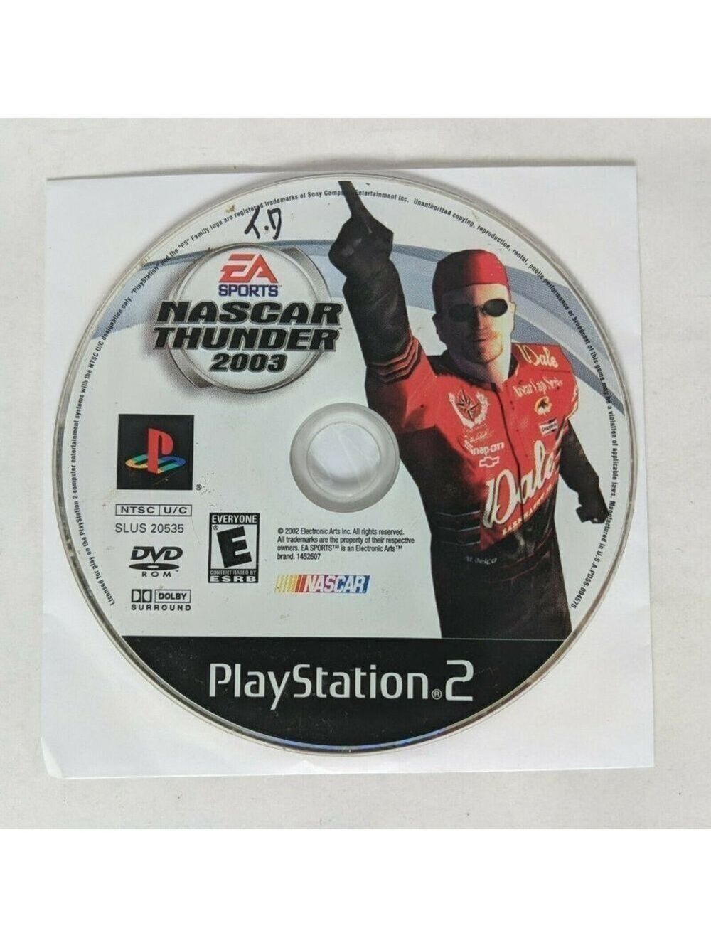 NASCAR Thunder 2003 Sony PlayStation 2 Game